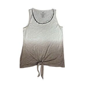 Juicy Couture Color Fade Sleeveless Knot Sweater Size Medium